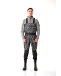 TimeGo 70131    Black Pixel BootFoot